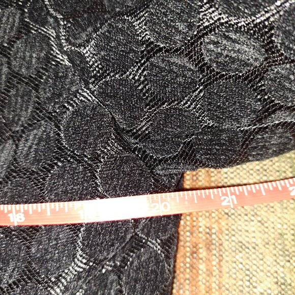 Chico's jacquard dotted black blazer jacket accent buttons - Picture 6 of 8